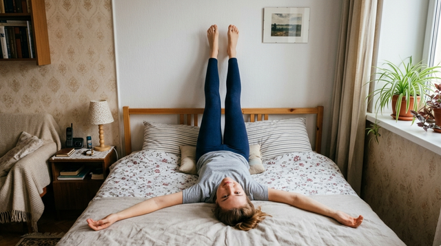 Не вставая с кровати: 1 поза против застоя лимфы, бессонницы и дряблой кожи – молодею телом и душой - PrimaMedia: Лента новостей, 18.04.2026