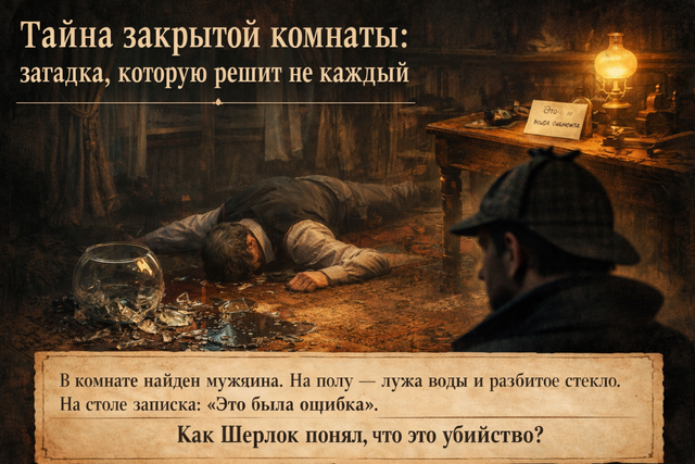 Элементарно, Ватсон! Даже сам Шерлок Холмс не в силах разгадать этот шифр. А вы? - AmurMedia: Лента новостей, 20.04.2026