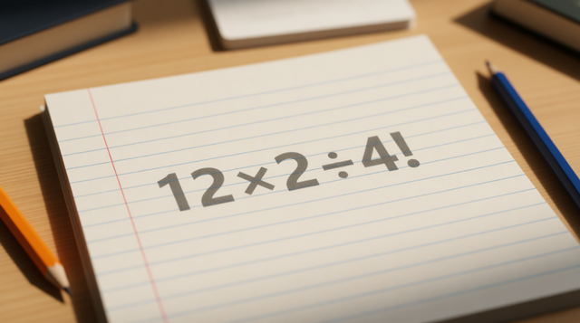 Взрослые спотыкаются на восклицательном знаке, а дети щёлкают за 10 секунд: помните про факториал? - AmurMedia: Лента новостей, 20.04.2026