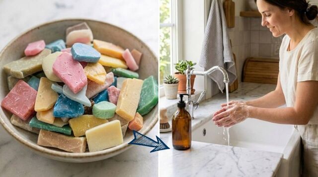 Умные хозяйки обмылки не выбрасывают: 3 минуты — и "чудо-средство" готово: бюджет спасён, руки — шёлк - AmurMedia: Лента новостей, 23.04.2026