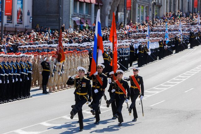 Центр Владивостока перекроют вечером 27 апреля для репетиции парада Победы — список улиц - PrimaMedia: Лента новостей, 27.04.2026