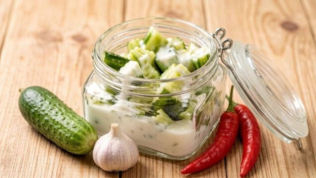 Кефир, соль, специи - и все: мариную огурцы по-русски в кефире, как шеф - без варки и долгой засолки - UssurMedia: Лента новостей, 20.08.2026