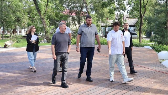 Площадь, парк, мост на Чичерина: как продвигаются работы на крупных объектах Уссурийска - UssurMedia: Лента новостей, 10.09.2026