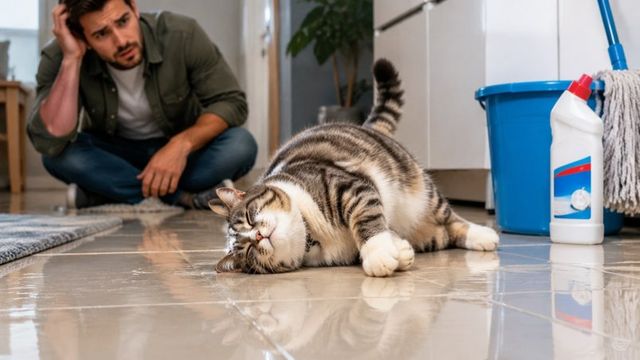 Кот трёт мордочку и щурится после хлорки: вот что делать Кот трёт мордочку и щурится после хлорки: вот что делать - NakhodkaMedia: Лента новостей, 08.10.2026
