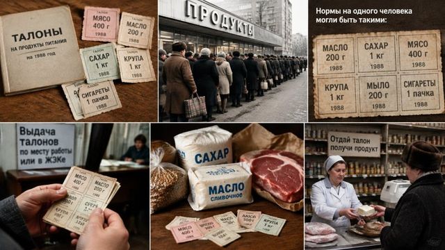500 г масла, килограмм сахара, 400 г мяса: вот что давали по талонам в СССР 500 г масла, килограмм сахара, 400 г мяса: вот что давали по талонам в СССР - NakhodkaMedia: Лента новостей, 14.10.2026