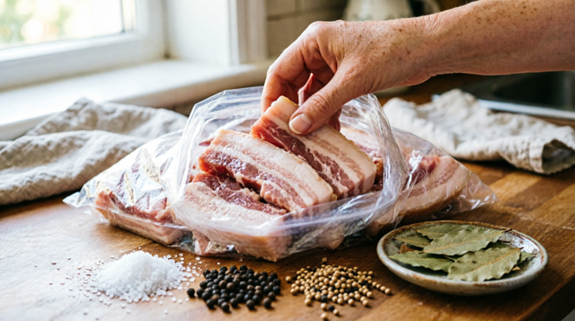 Готовлю сало в пакете - получается вкуснее, чем в рассоле: даже посуду мыть не придется - UssurMedia: Лента новостей, 14.10.2026
