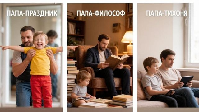 Папа-обниматель, папа-философ, папа-праздник - а какой из них вы? Тест ко Дню отца - PrimaMedia: Лента новостей, 17.10.2026