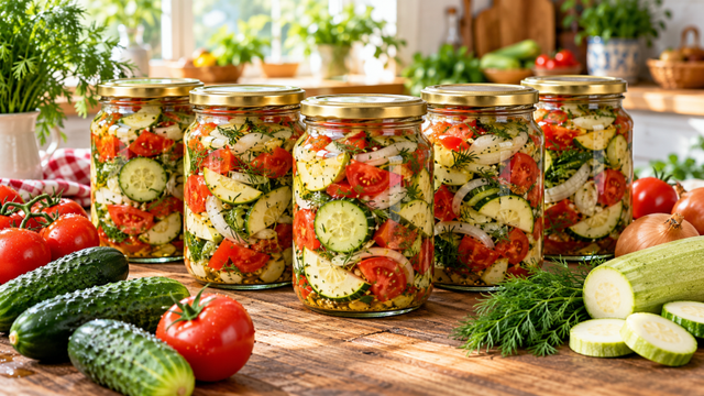 2 стакана кипятка - и салат на зиму "По-южному" выходит вкуснее огурцов: даже 50 банок будет мало - UssurMedia: Лента новостей, 25.10.2026