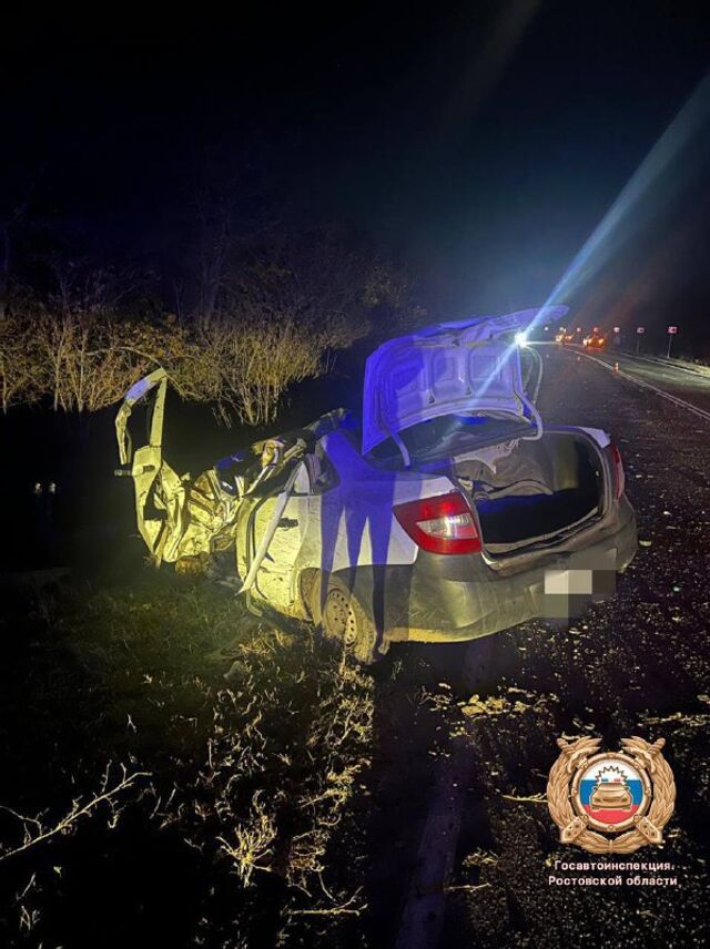 Смертельное ДТП произошло на трассе Ростов-Волгодонск - Блокнот Волгодонск, 03.11.2025