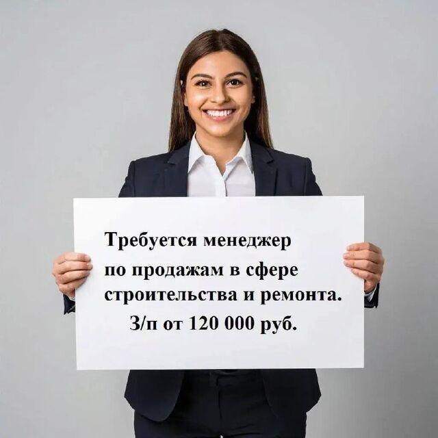 Требуется менеджер по продажам в сфере строительства и ремонта - Блокнот-Ростов, 11.03.2026