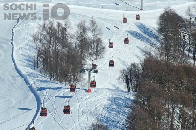 Горнолыжный сезон в Красной Поляне подходит к концу: названы даты закрытия курортов - Новости Сочи | sochinews.io, 22.03.2026