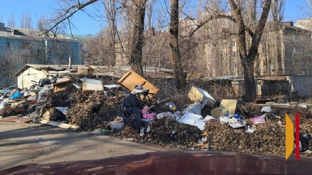 В Воронеже на улице Минской выросла 2-метровая свалка - РИА Воронеж, 22.04.2026