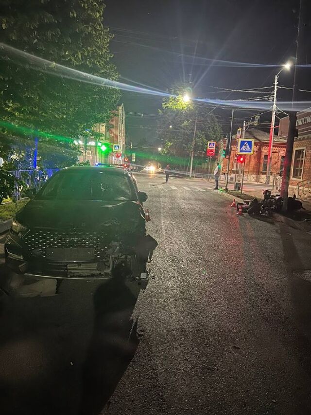 Момент смертельной аварии в центре Краснодара попал на видео - Краснодар | Телетайп, 14.05.2026