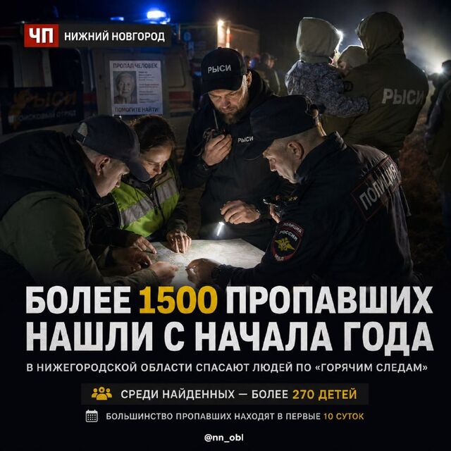 Более 1,5 тыс. - ЧП Нижний Новгород и Нижегородская область, 27.05.2026