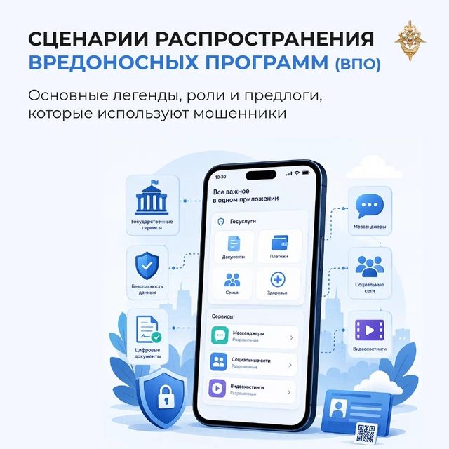 Десять способов установить вредоносное ПО назвали в Киберполиции. - Новости Воронеж 1586, 29.07.2026