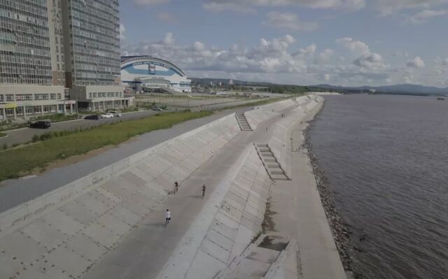 НА ДАМБЕ ПОЯВИТСЯ ГРАФФИТИ - Новости Хабаровска, 31.08.2025