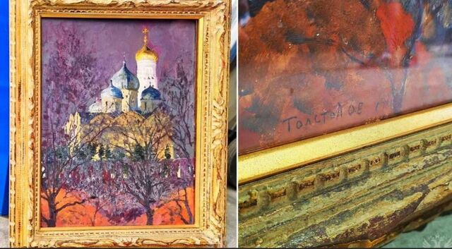 Картина потомка Толстого не дошла из Японии — её остановила таможня - Пресс-поток - Приморье24 Информационное агентство, последние новости Владивостока и Приморского края, 07.11.2025