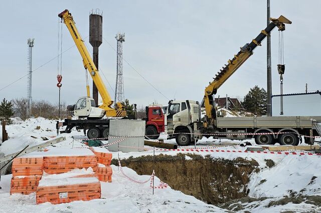 Почти на 70% готов новый водозабор в барнаульском микрорайоне Сибирская Долина - Вечерний Барнаул, 10.03.2026