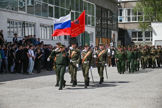 Митинг, посвящённый 81-й годовщине Великой Победы, состоялся в Барнауле - Вечерний Барнаул, 07.05.2026
