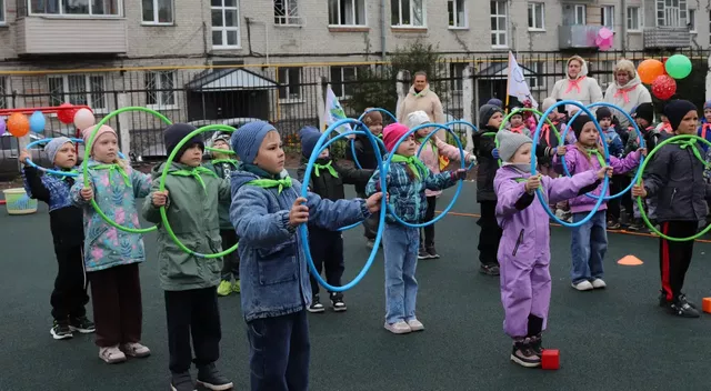 Спортивный городок открыли в барнаульском детском саду № 58 - Вечерний Барнаул, 02.10.2026