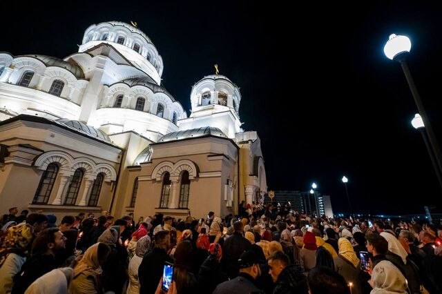 В Сириусе встретили Пасху: богослужение, крестный ход и освящение куличей - Sochi24.tv – сочинский городской интернет-портал, 12.04.2026