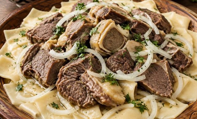 Мясо, овощи и лапша – и никаких сложностей: как приготовить башкирский бешбармак - Пруфы.рф , 29.10.2026